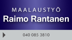 Maalaustyö Raimo Rantanen Tmi logo
